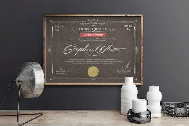 多用途文凭证书/授权证书模板 Multipurpose Certificates III插图(2)