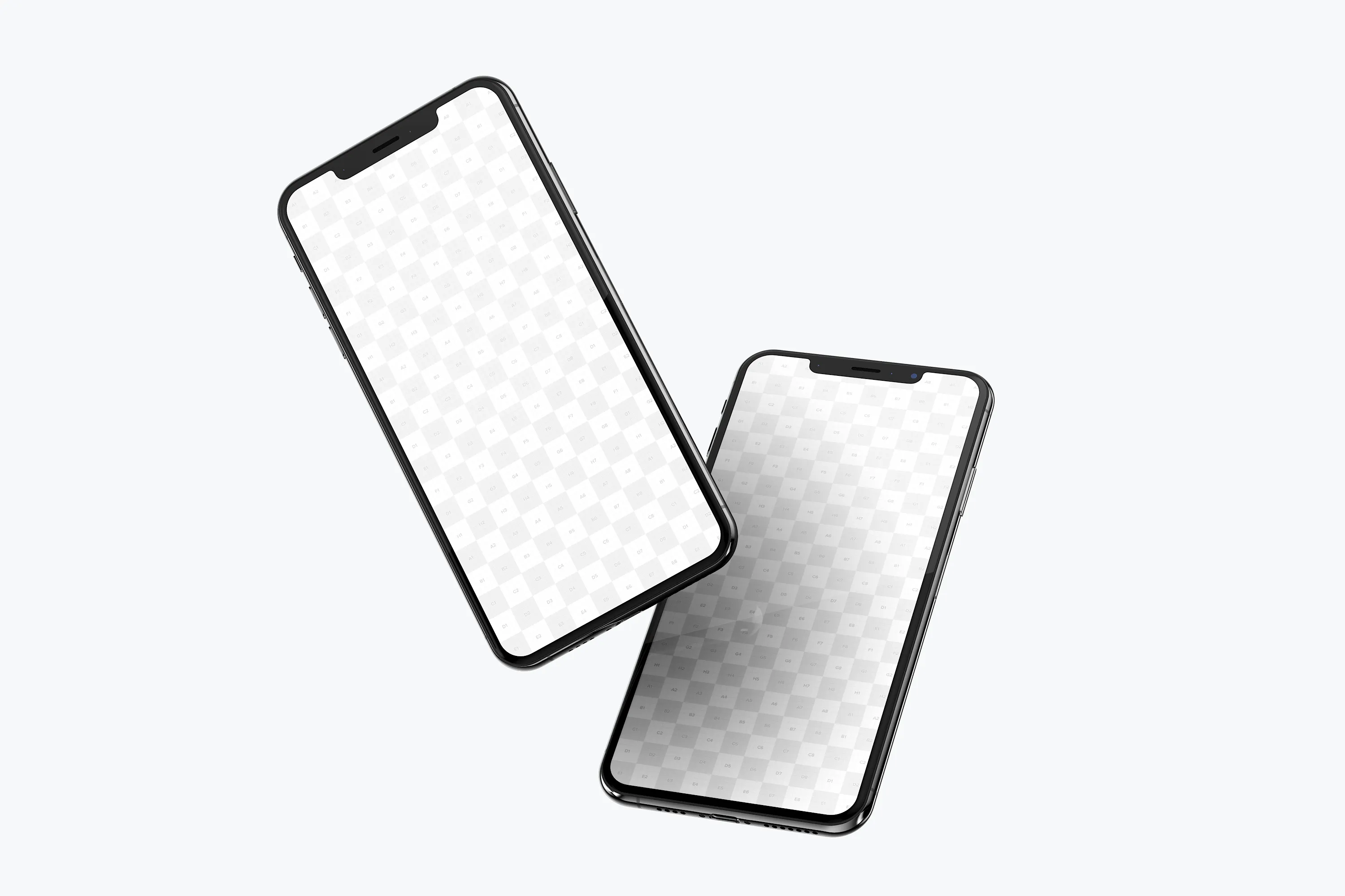 iPhone XS Max智能手机屏幕界面设计演示样机07 iPhone XS Max Mockup 07