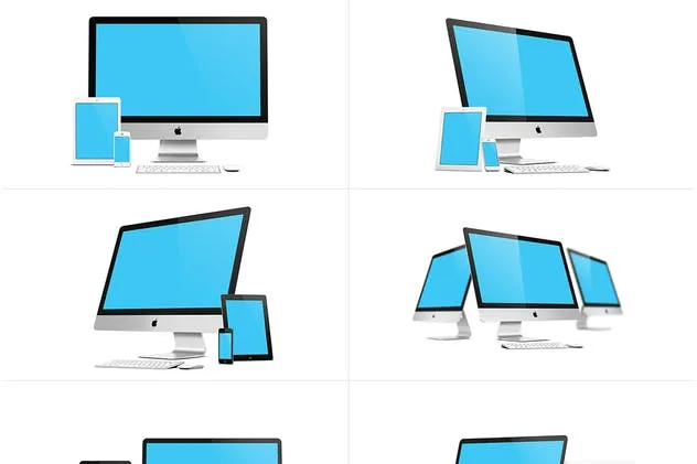 Apple系列产品设备样机超级套装 i Mock Up Super Pack插图(1)