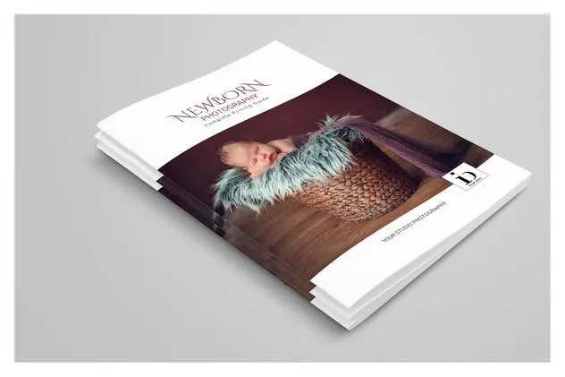 婴儿儿童摄影服务产品手册模板 Newborn Magazine Complete Pricing Guide插图(5)