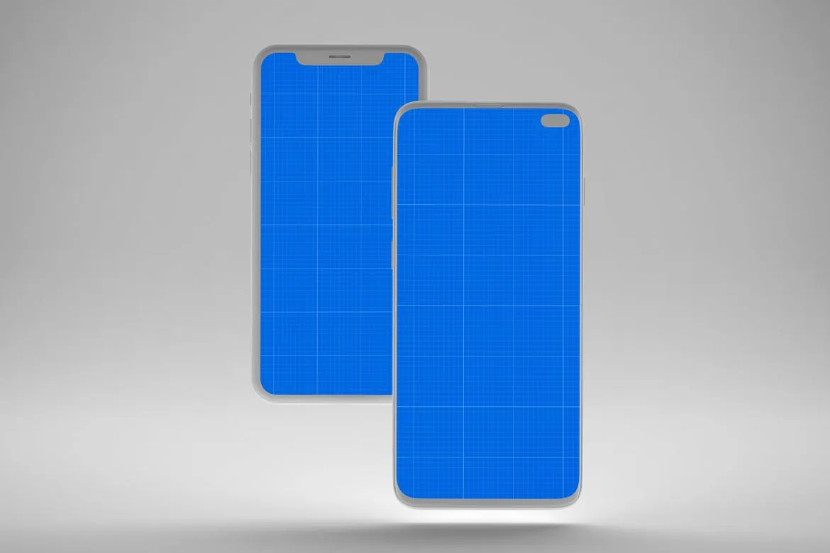 iOS&Android概念手机样机模板 Clean IOS & Android MockUp插图(8)