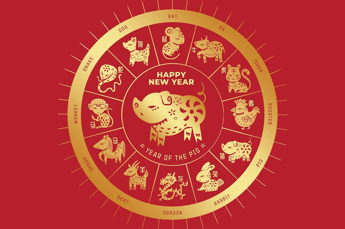 精品：绘制精良的新年十二生肖矢量图形插画合集下载 [PSD,Ai]插图(6)