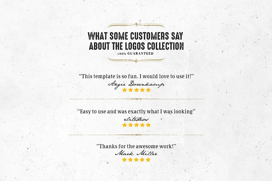 复古标志设计模板v9 Retro Logo Templates V.09插图(5)