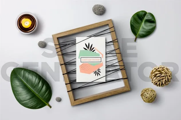 创意场景画框相框样机模板 Picture Frame Scene Generator插图(2)