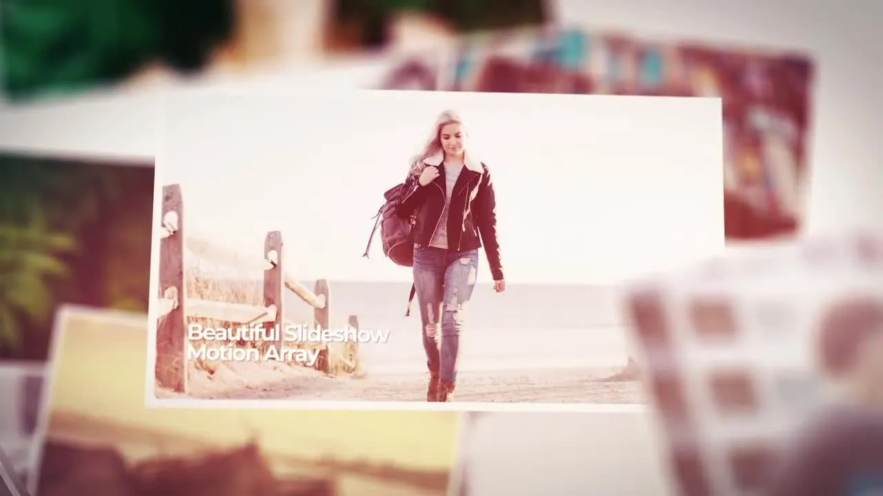 华丽设计和平滑过渡效果电影幻灯片像素设计精选AE模板