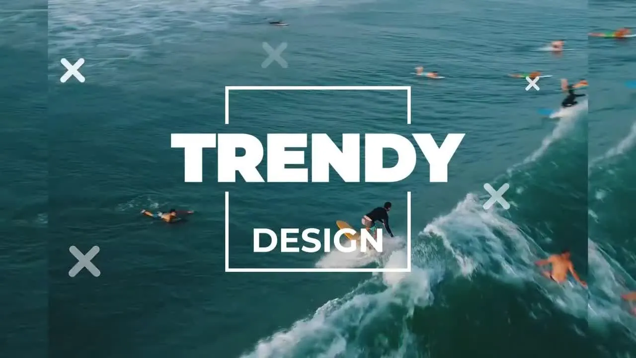 时尚充满活力的商业促销像素设计精选AE模板