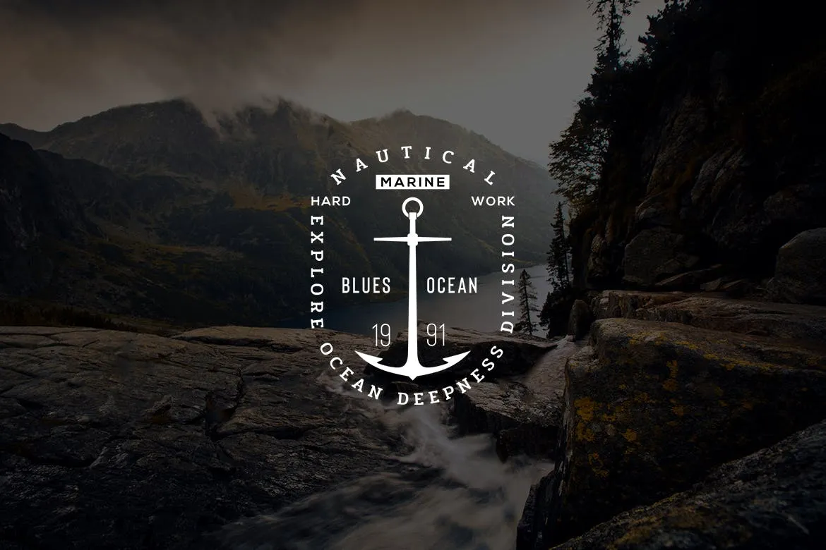 欧美复古设计风格品牌素材库精选LOGO商标模板v37 Vintage Logo & Badge Vol. 37插图(3)