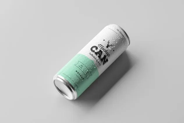 啤酒饮料罐头外观样机模板05 Can Mock-up 5插图(7)