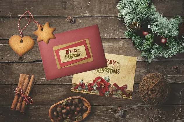 圣诞节主题超级样机&场景模板合集 Christmas Mockup Creator插图(7)