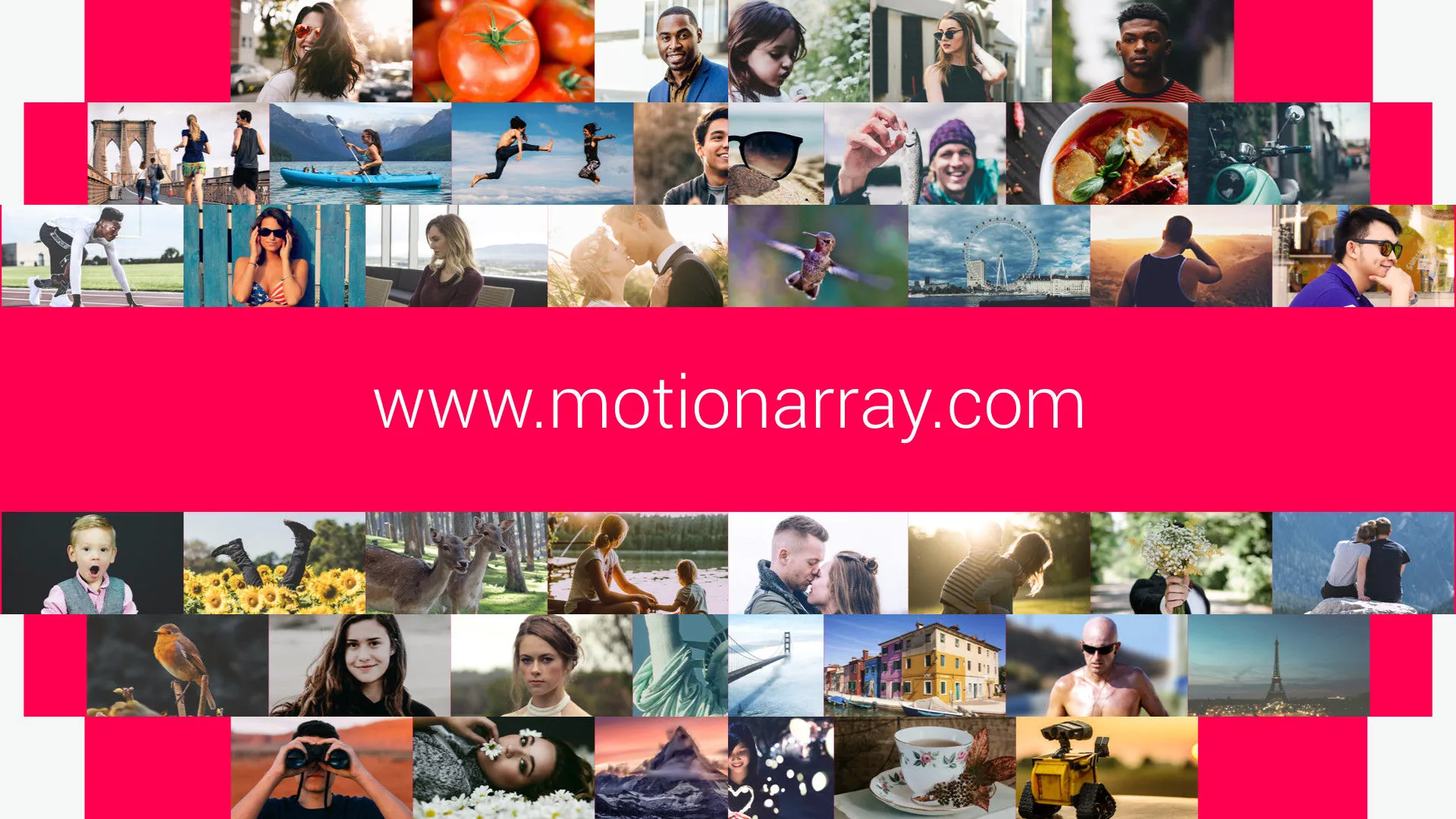 快速创造性动画的电视节目照片像素设计精选AE模板