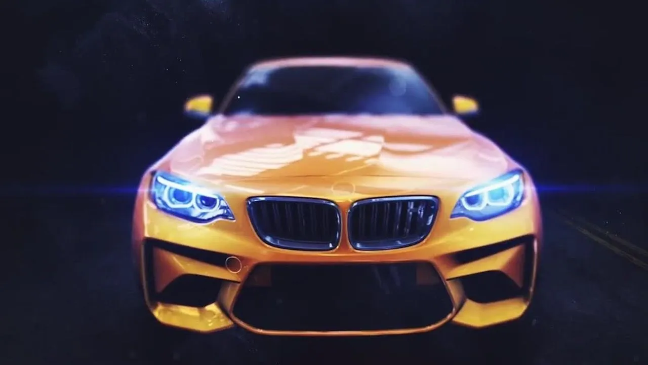 超现代汽车展示像素设计精选AE模板