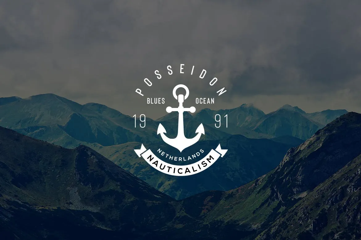 欧美复古设计风格品牌素材库精选LOGO商标模板v37 Vintage Logo & Badge Vol. 37插图(2)