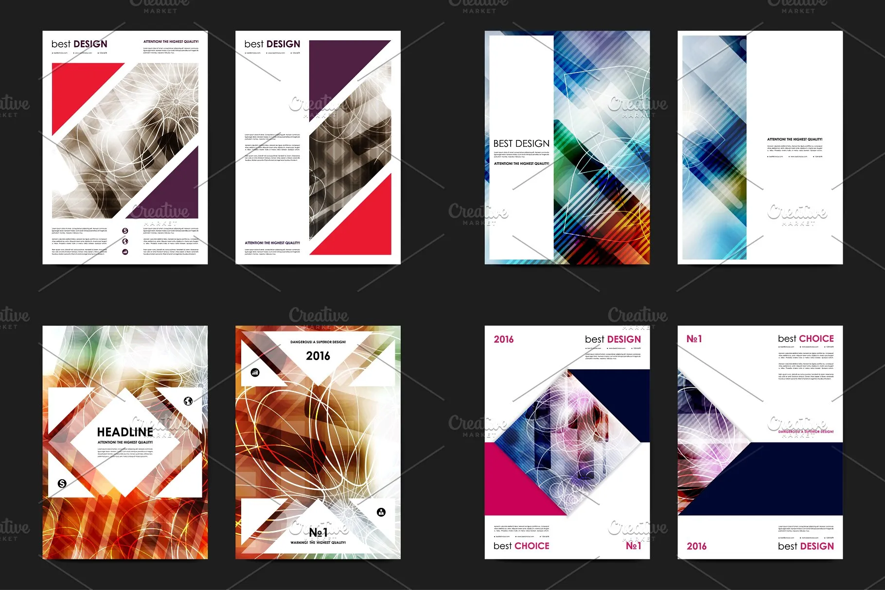 极力推荐：50+商业企业宣传传单模板 50+ Business Flyers Bundle插图(10)