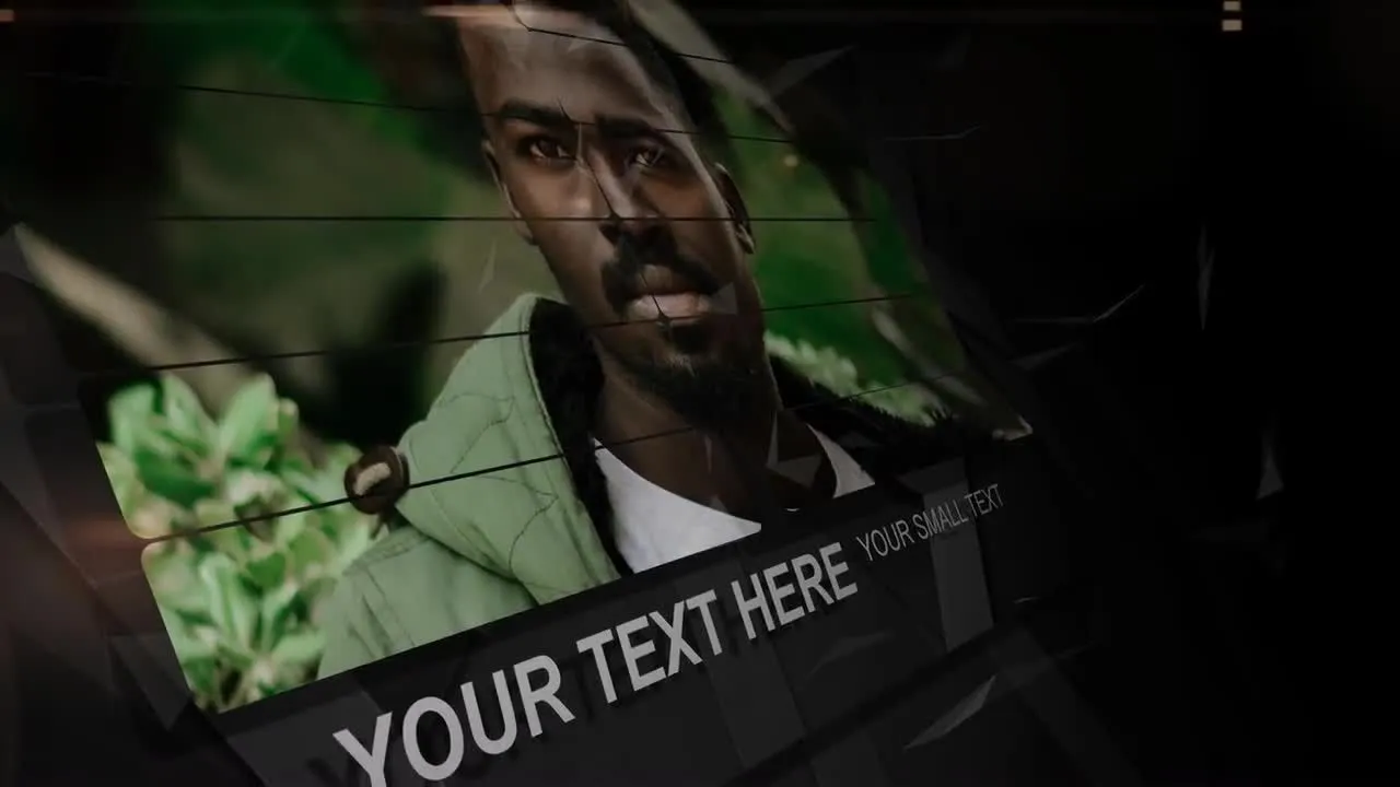 经典电影幻灯片介绍像素设计精选AE模板