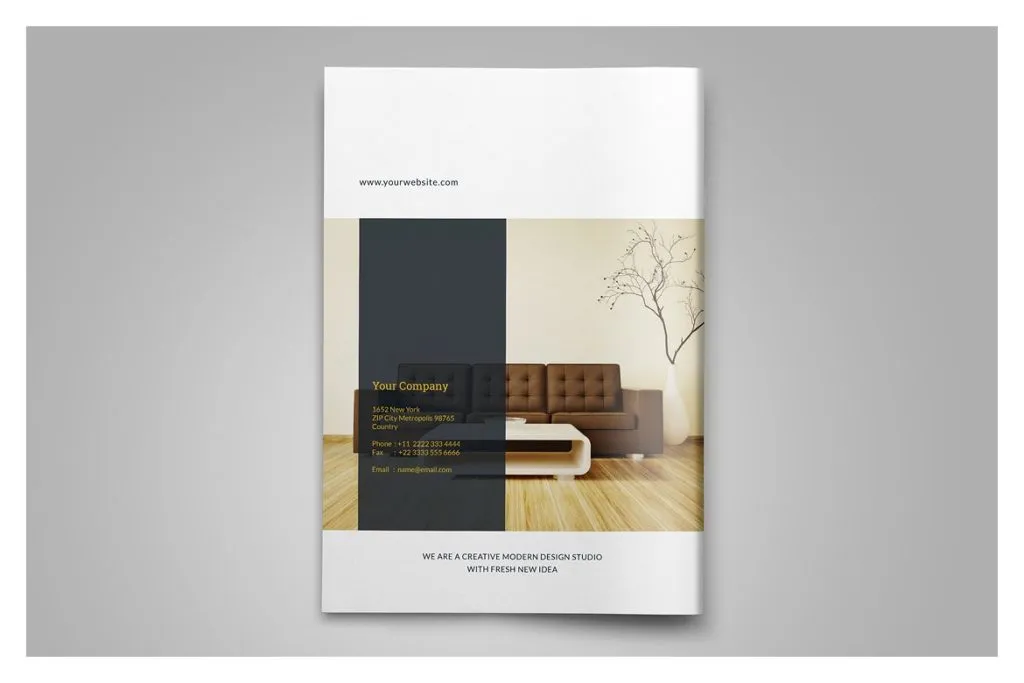 一款高品质产品画册模版下载[indd,pdf]插图(1)