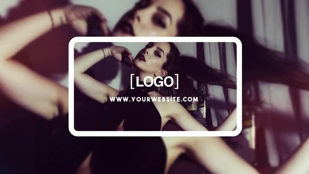 简单流畅的现代旅游照片动态介绍像素设计精选AE模板