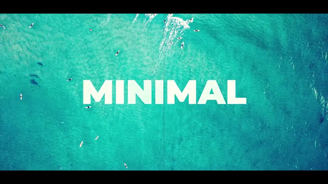 活力四射的假期旅游照片文字像素设计精选AE模板