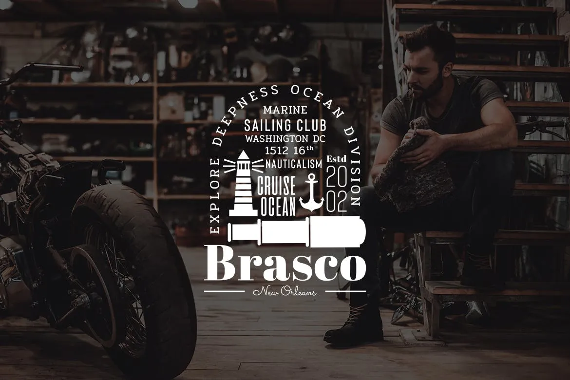 欧美复古设计风格品牌素材库精选LOGO商标模板v31 Vintage Logo & Badge Vol. 31插图(2)