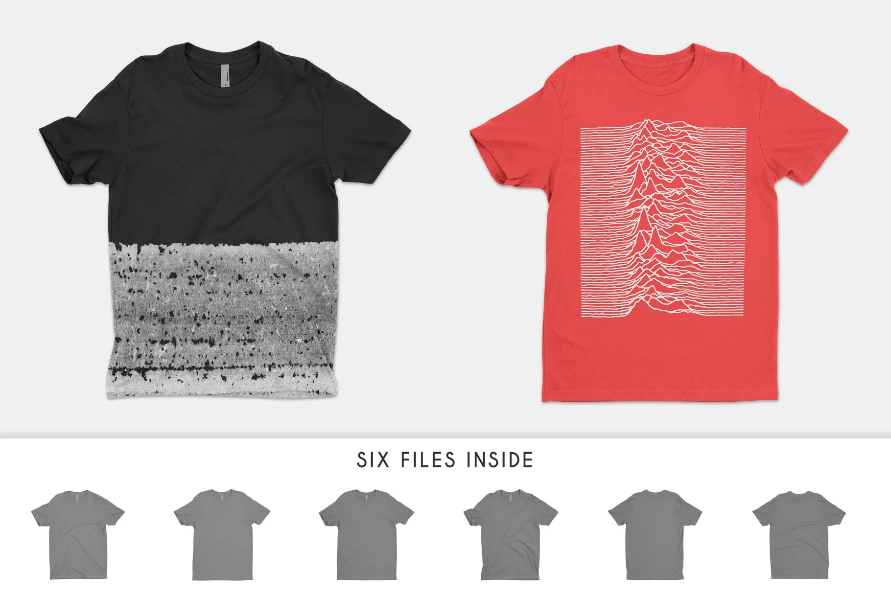 男士T恤样机模板 Next Level 3600 T-Shirt Mockups插图(2)