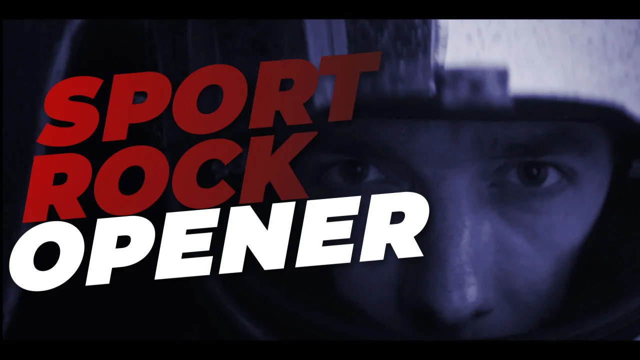 充满动作感的运动摇滚开场白像素设计精选AE模板