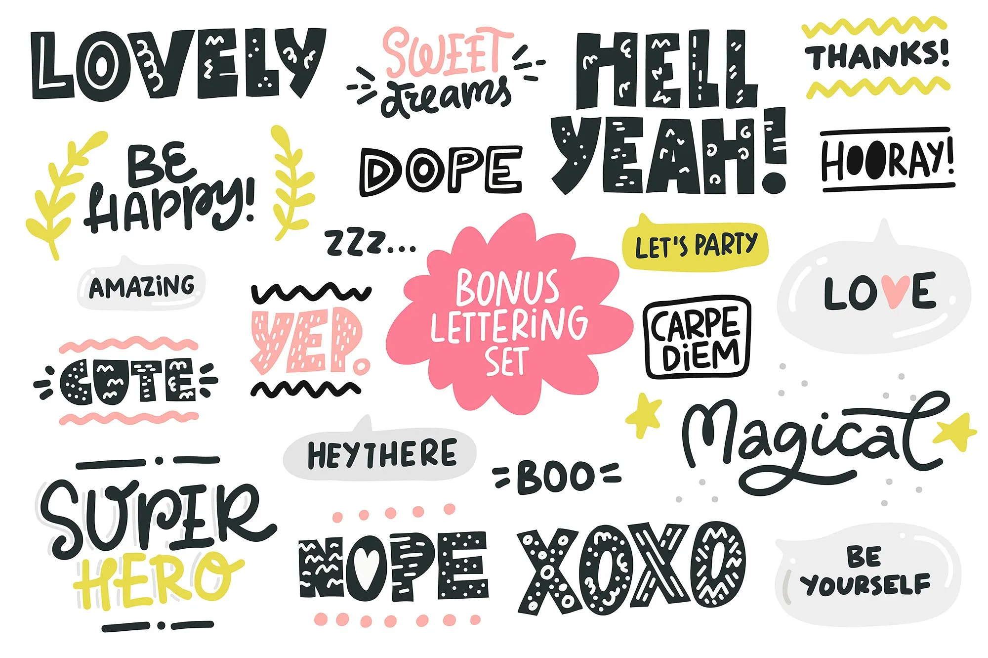 动物王国可爱手绘插画 Animal Kingdom – Nursery Art插图(2)