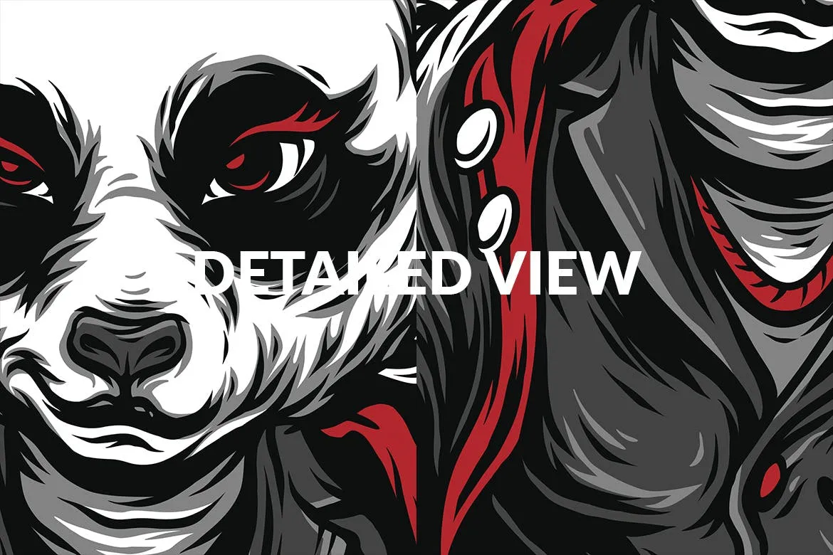 致命之眼睛潮牌T恤印花图案素材库精选设计素材 Killer Eyes插图(4)