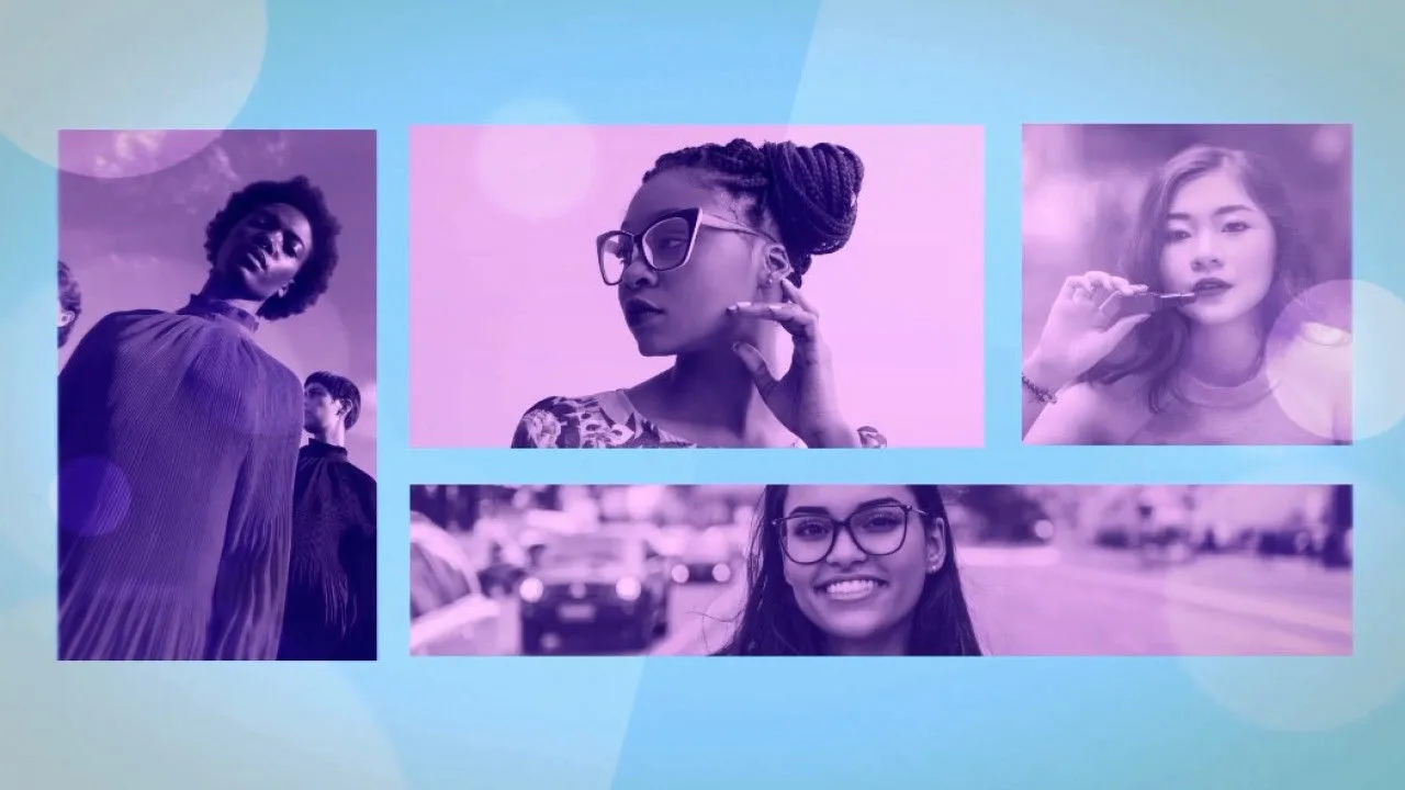 整洁有序的时尚幻灯片像素设计精选AE模板