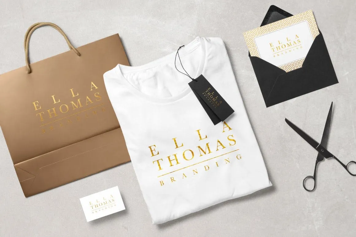 女性时尚品牌Logo设计模板合集[175个Logo模板+27种肌理纹理] The Humongous Girlpreneurs Logo Pack插图(5)