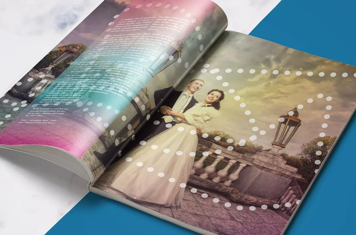 50页创意高端时尚杂志设计模板 50 Pages Creative Magazine插图(1)