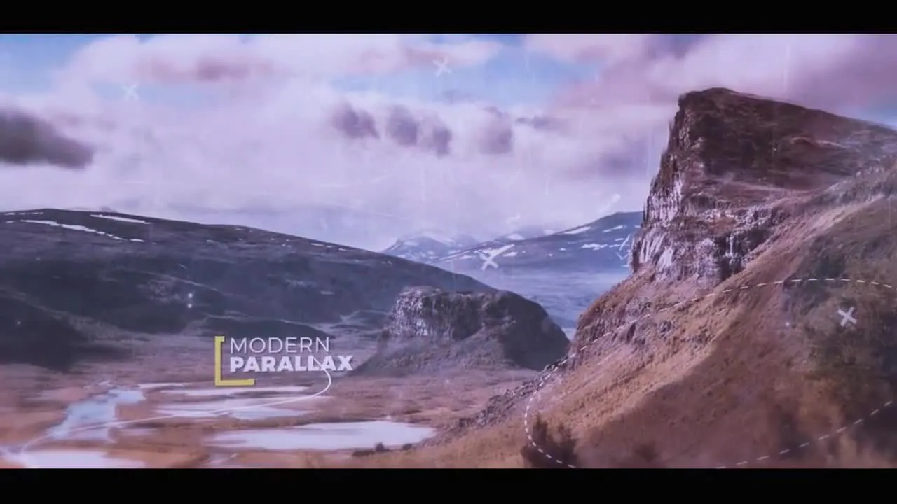 电影快速开启器文本动画像素设计精选AE模板