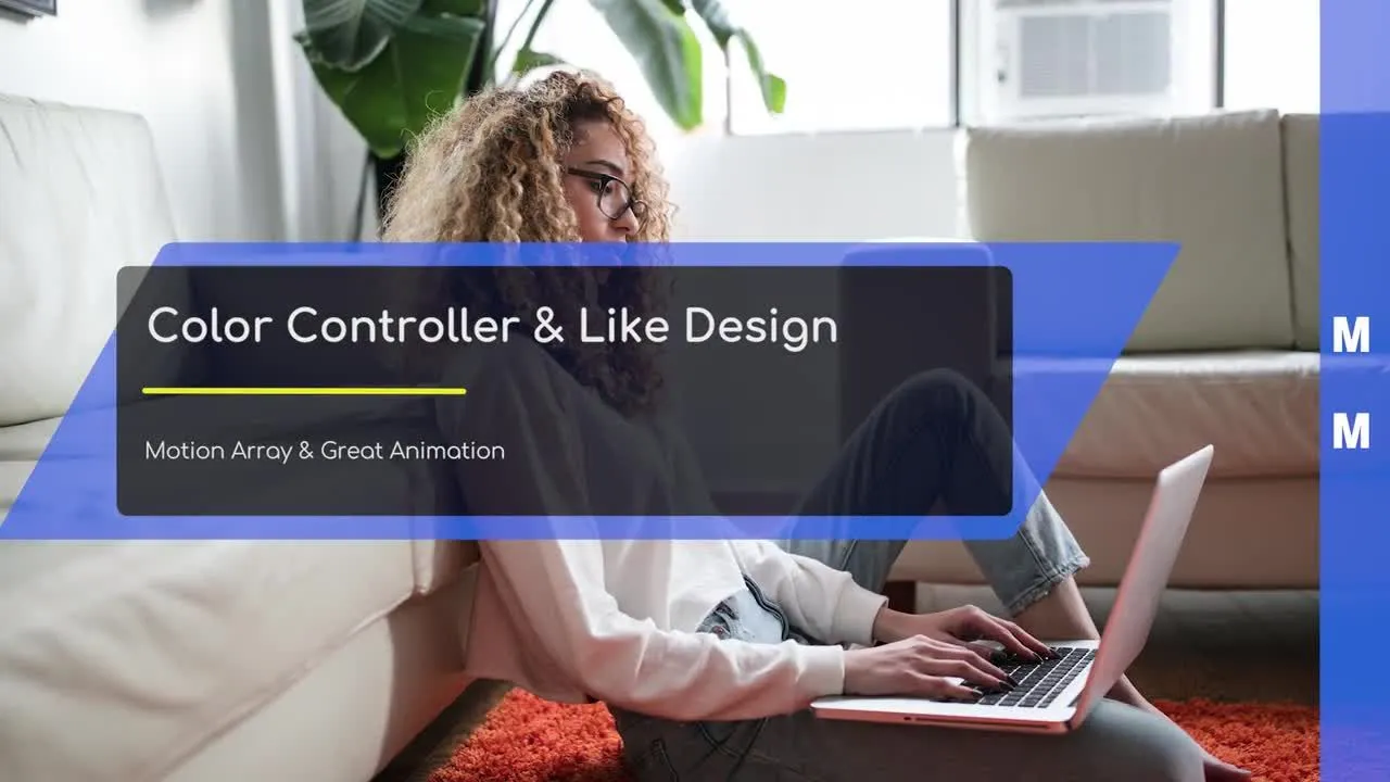 简洁舒适风格幻灯片像素设计精选AE模板