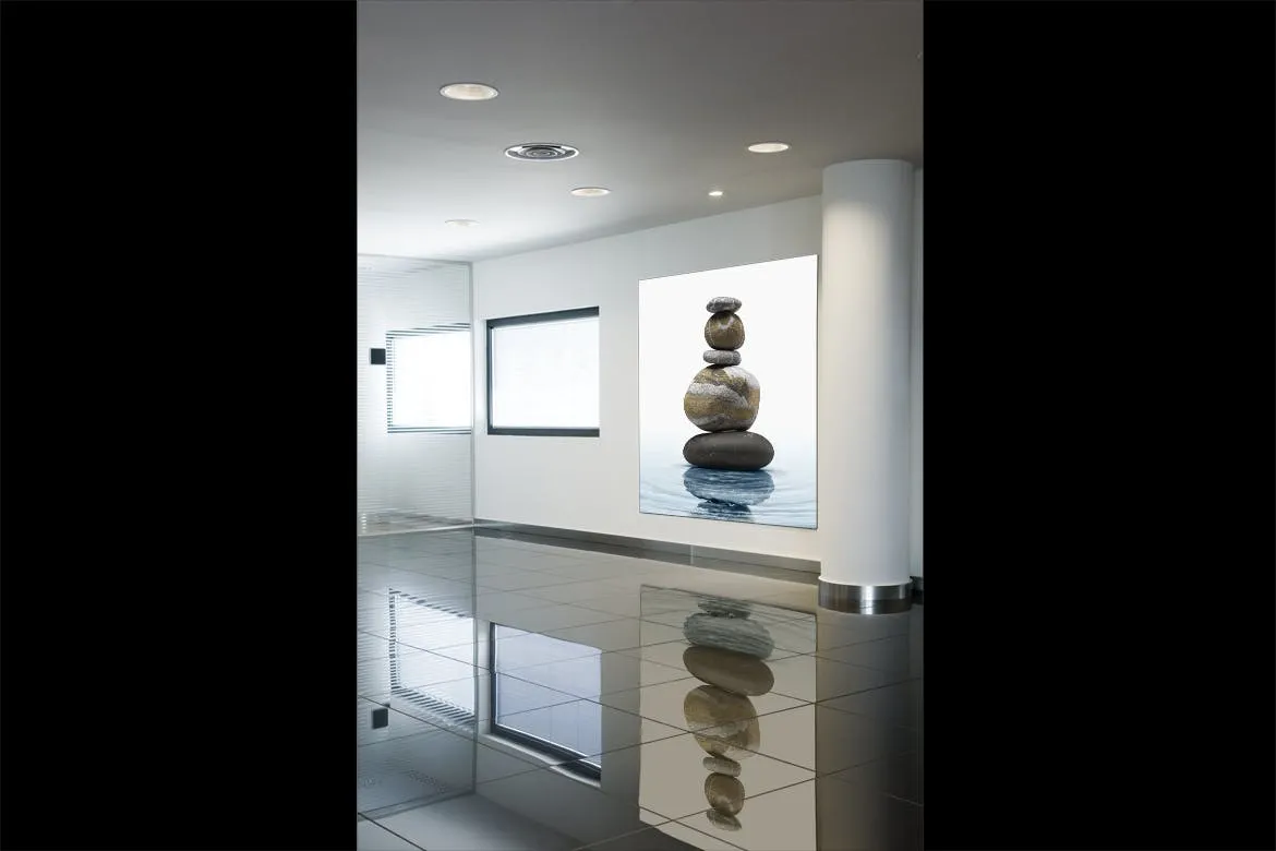 办公室海报宣传告示张贴效果图样机素材库精选v02 Vertical Business Room Mockup_02插图(2)