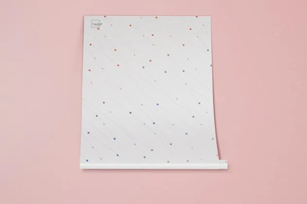 墙纸设计卷轴PSD样机2 Wallpaper Rolled PSD Mockups 02插图(5)