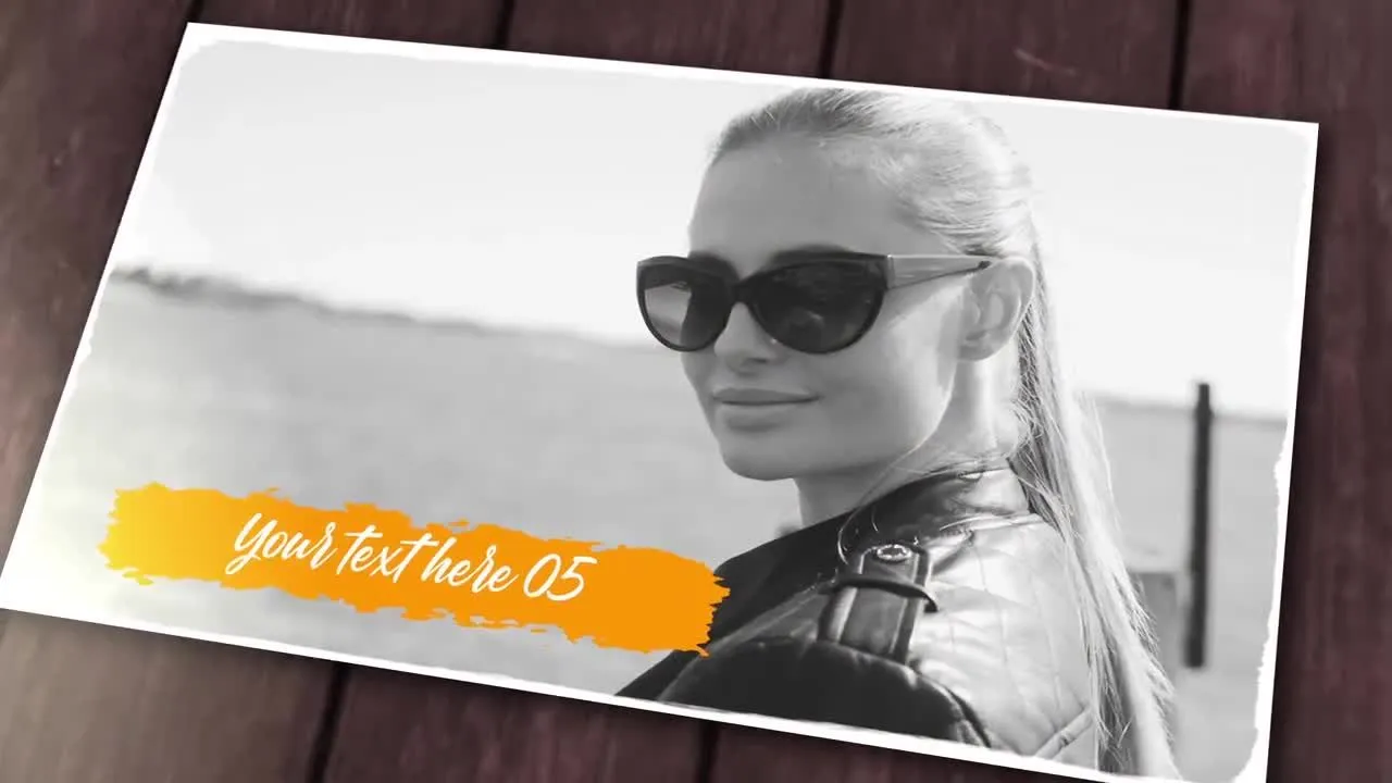 生命的时刻独特幻灯片演示像素设计精选AE模板