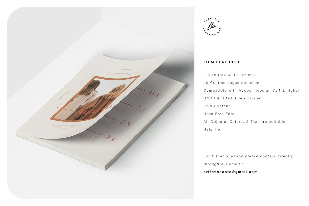 时尚秋季服装产品图册宣传册设计插图(5)