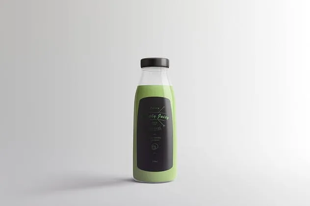 果汁瓶包装设计展示样机 Juice Bottle Packaging Mock-Ups Vol.1插图(11)