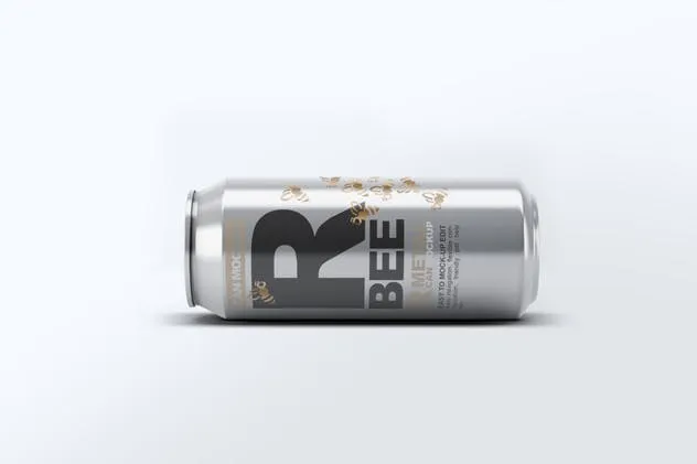 啤酒易拉罐外观包装设计样机模板 Beer Can Mock-Up插图(5)