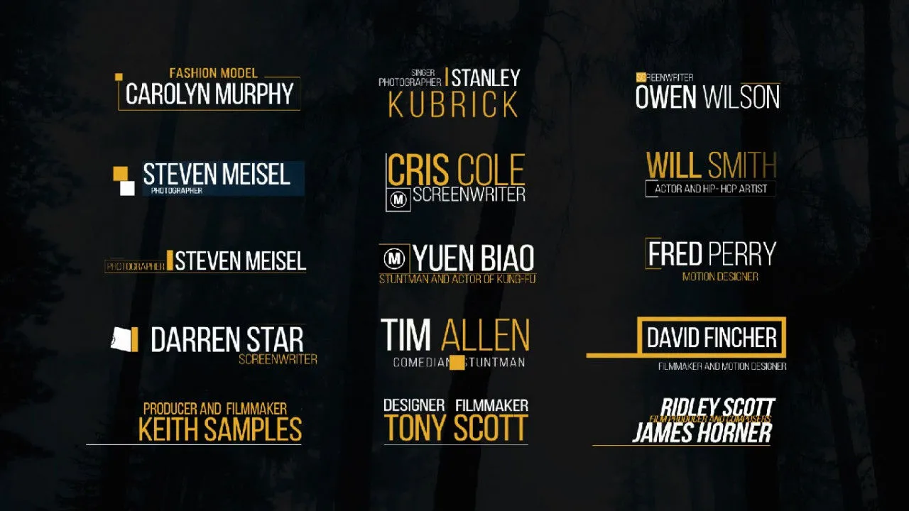 三分之二25-动态动画像素设计精选AE模板