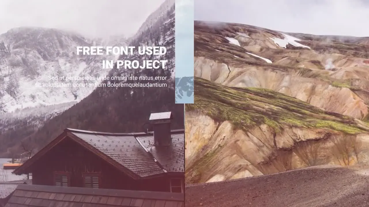 公司演示开场白幻灯片像素设计精选AE模板