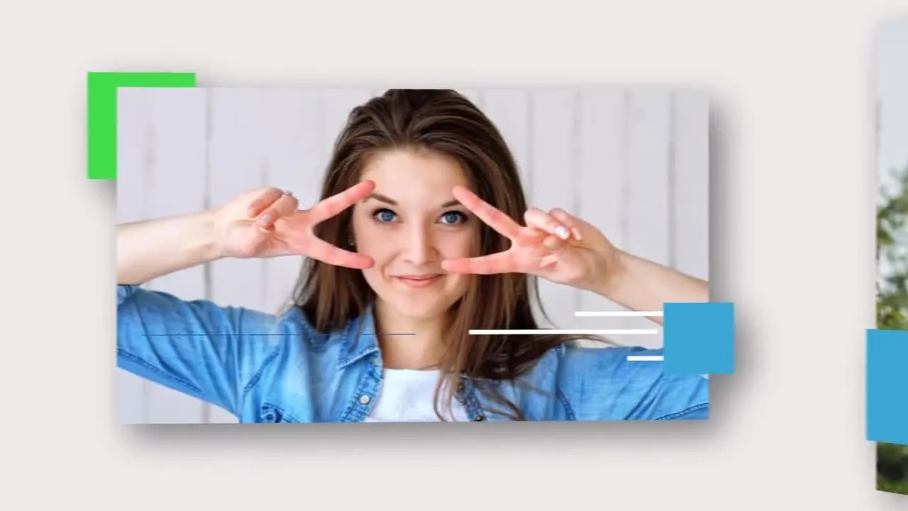 现代有趣活力的幻灯片介绍像素设计精选AE模板