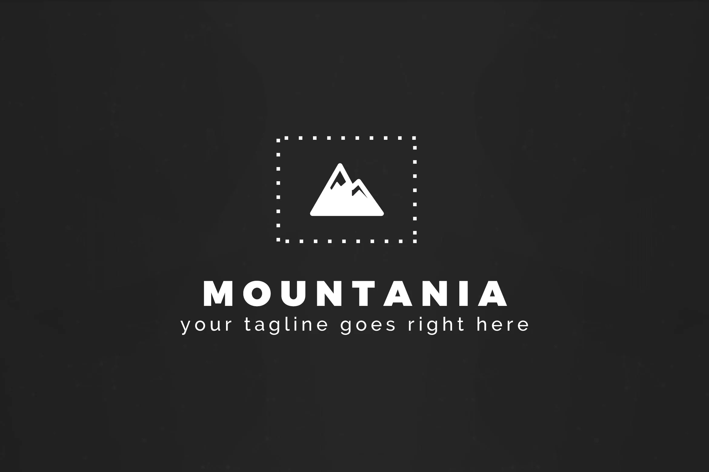 户外运动品牌山岭图形Logo设计像素设计精选模板 Mountania#8211; Premium Logo Template
