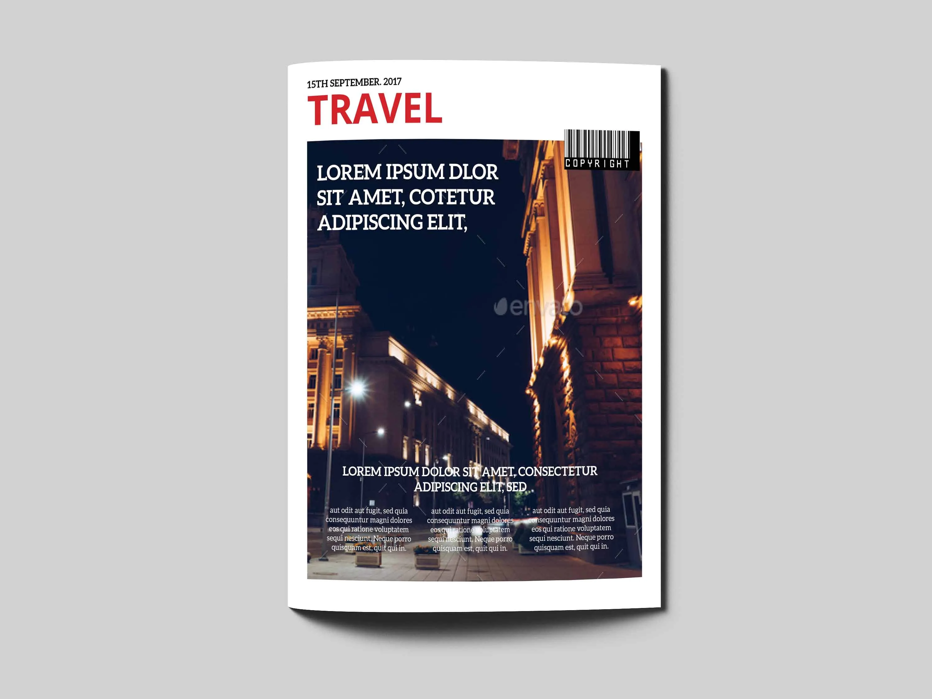 14页旅游类杂志模板Travel Magazine下载[indd]插图