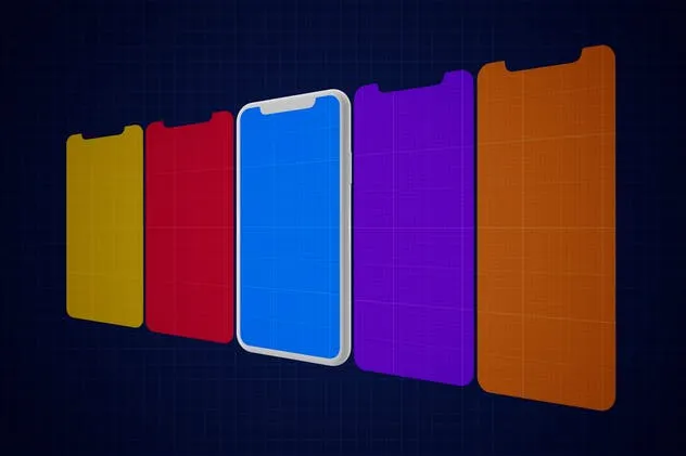 极简主义APP UI界面演示iPhone X屏幕样机 Minimal iPhone X Mockup V.1插图(9)