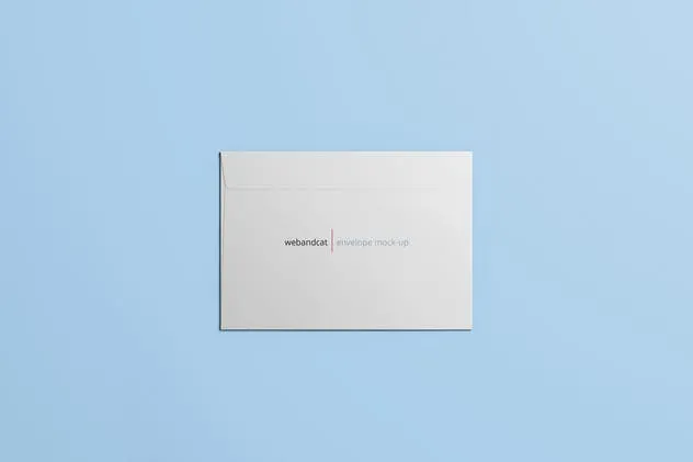 公司/企业信封设计样机模板 Envelope C5 / C6 Mock-up插图(8)