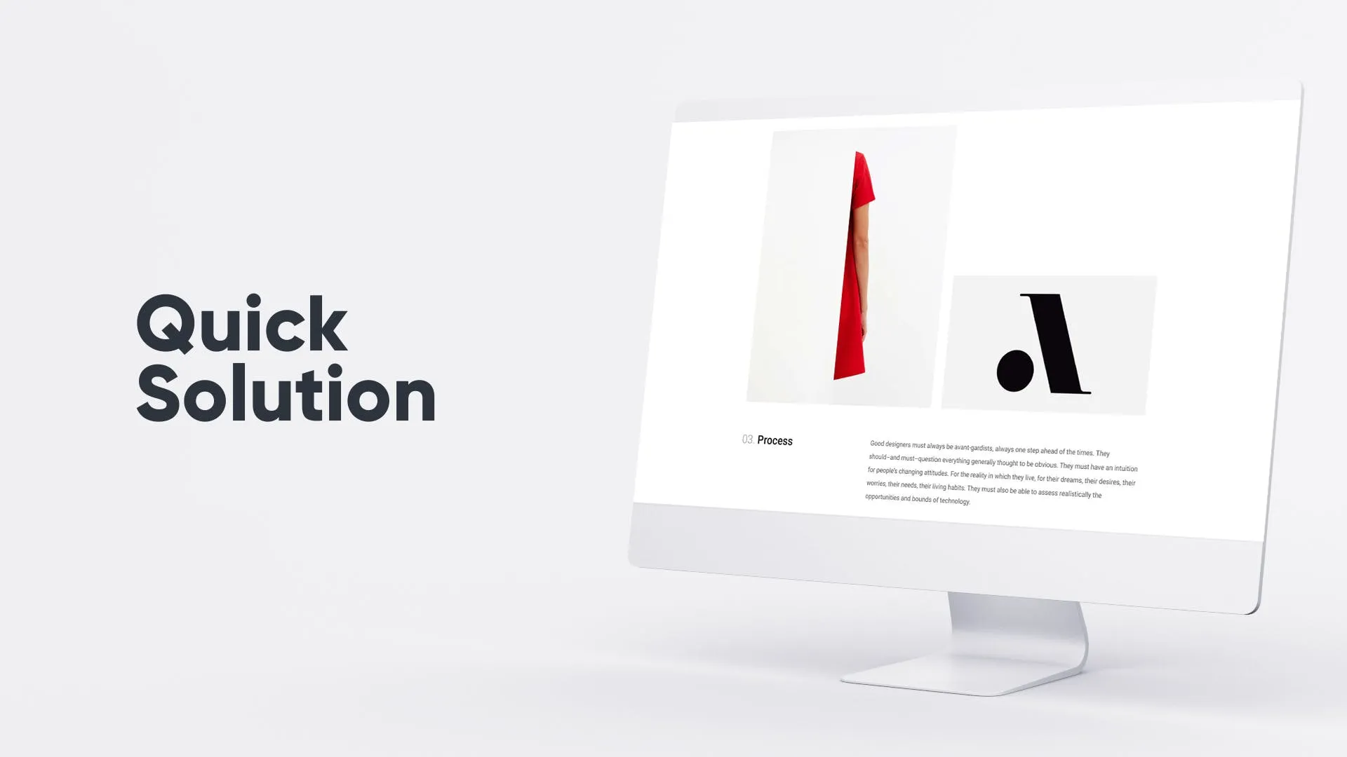 网站UI界面设计效果图预览白色iMac电脑样机模板 White iMac Mockup插图(10)