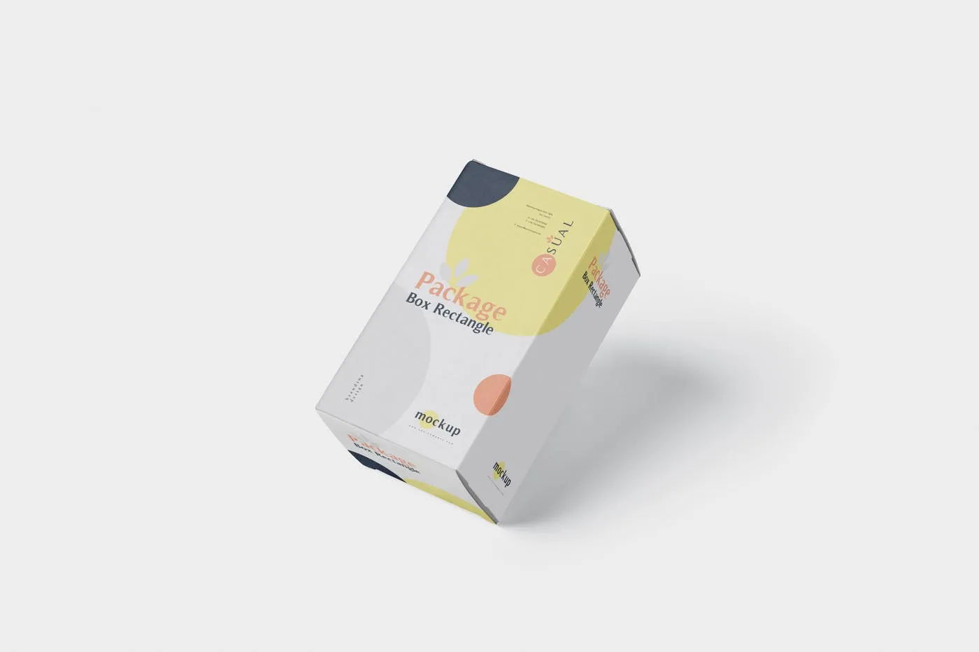 矩形产品包装盒外观设计效果图样机 Package Box Mock-Up – Rectangle插图(3)