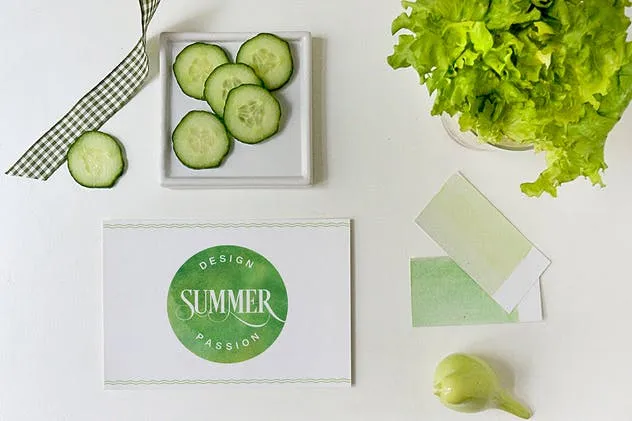 婚礼请帖/邀请函/贺卡样机 Invitation / Greeting card Mockup插图(9)