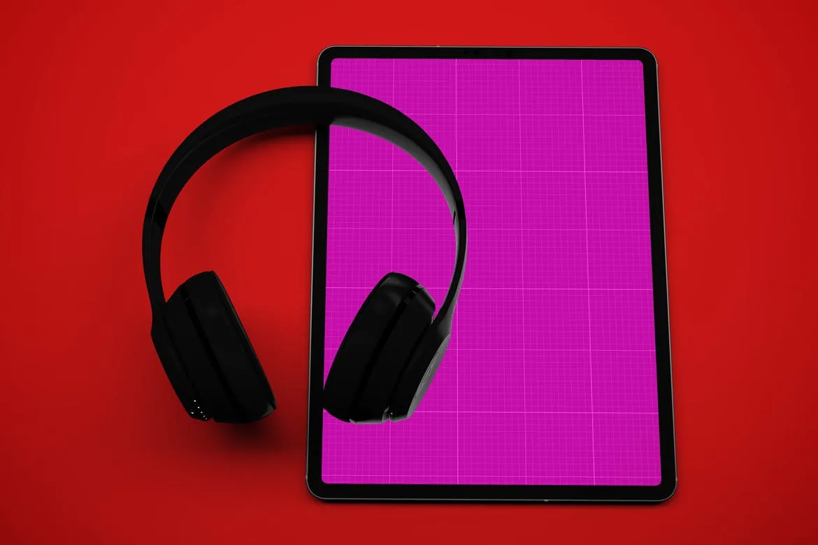 音乐APP界面设计效果图iPad Pro平板电脑样机模板 iPad Pro Music App插图(8)