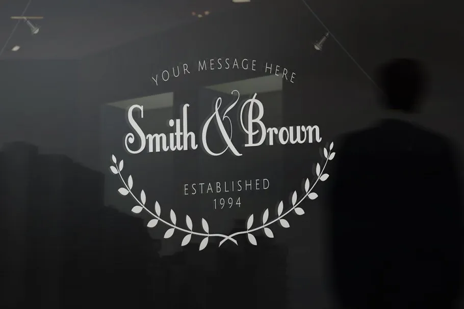 五个真实场景Logo展示样机 Logo mock-ups template插图(4)