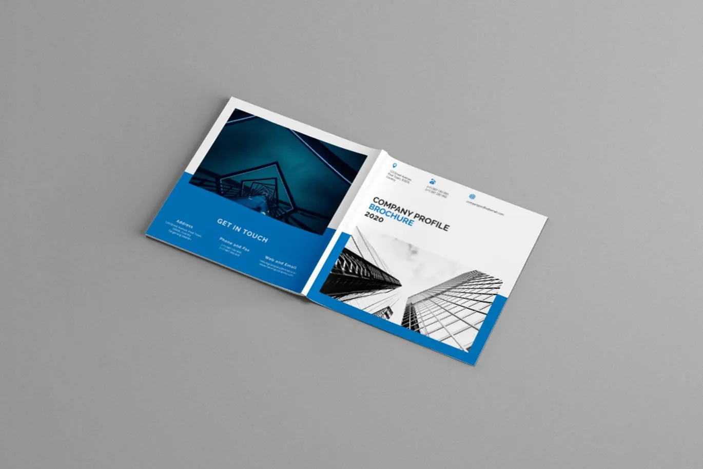 高端时尚简约商务高科技质感的画册品牌手册房地产楼书杂志书籍装帧设计模板（indd）插图